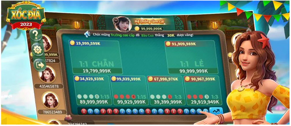 Bật mí chiến thuật trôi theo dòng nước trong xóc đĩa luôn thắng 11