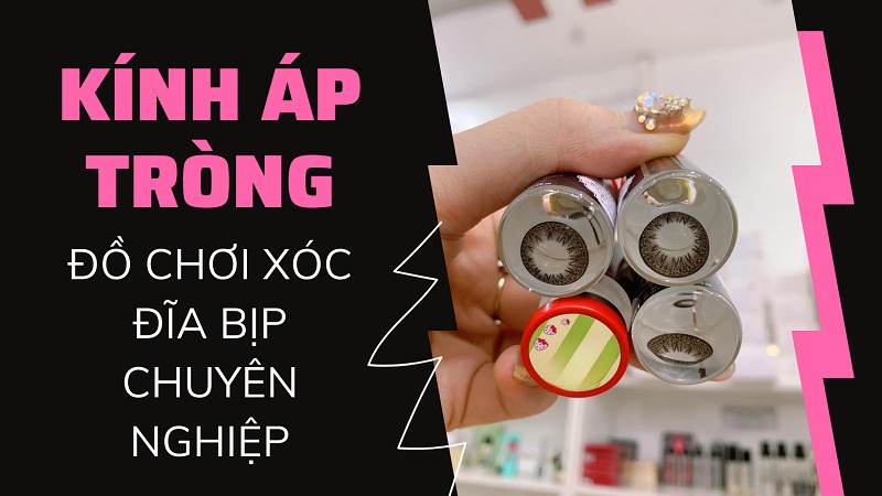 Dụng cụ giúp chơi xóc đĩa bịp dễ thắng - Kính áp tròng