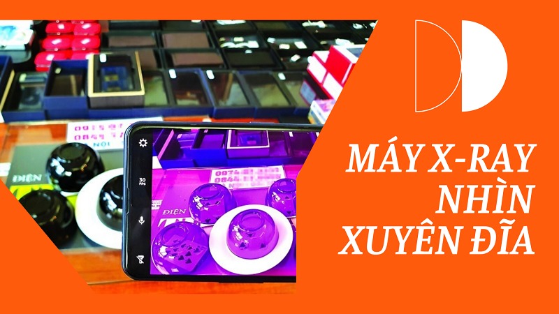 Thiết bị chơi xóc đĩa bịp hiện đại - Máy X-quang nhìn xuyên đĩa