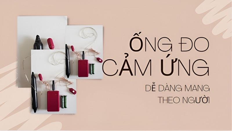 Ống đo cảm ứng dễ dàng mang theo người