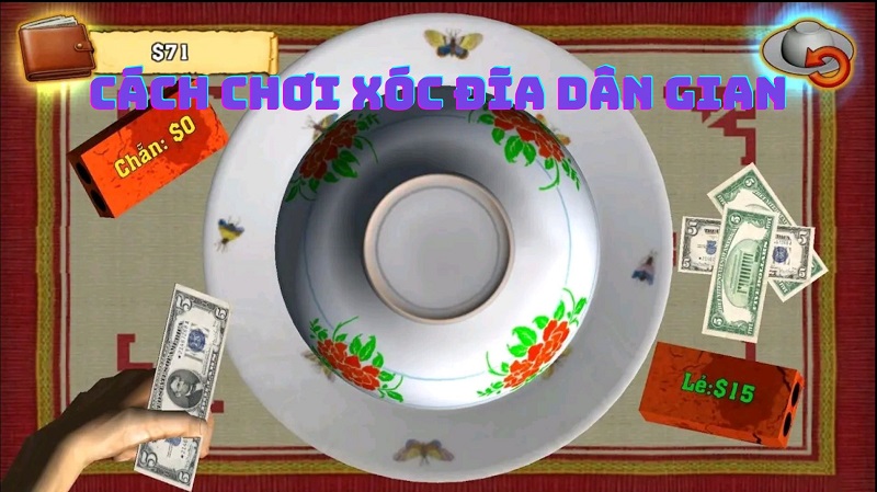 Cách chơi xóc đĩa dân gian