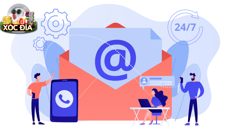 Liên hệ với đội ngũ Davidmailing