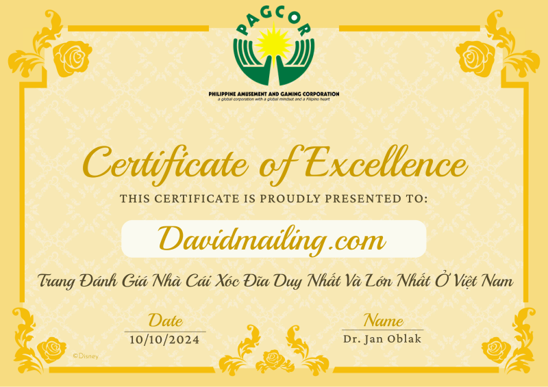 Davidmailing nhận nhiều giải thưởng nhờ nỗ lực hoạt động